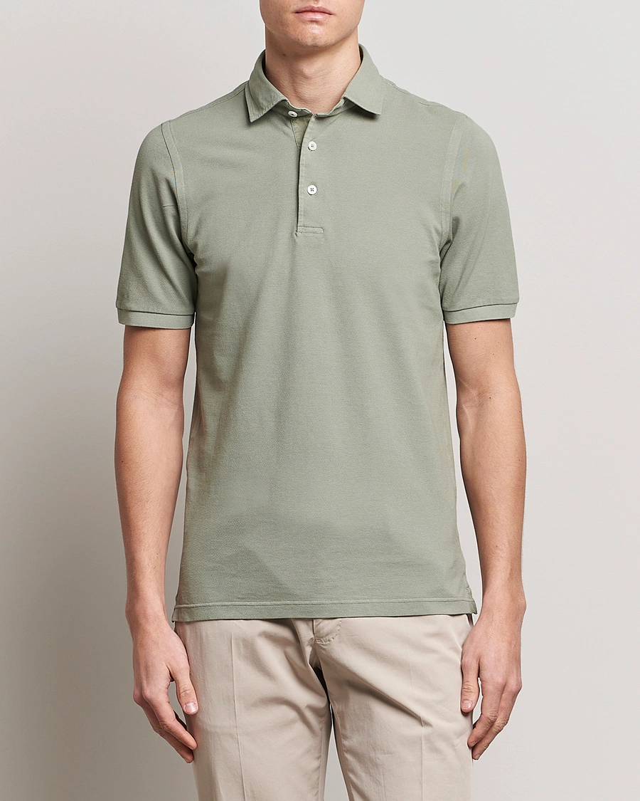 Herr | Italian Department | Gran Sasso | Washed Polo Green