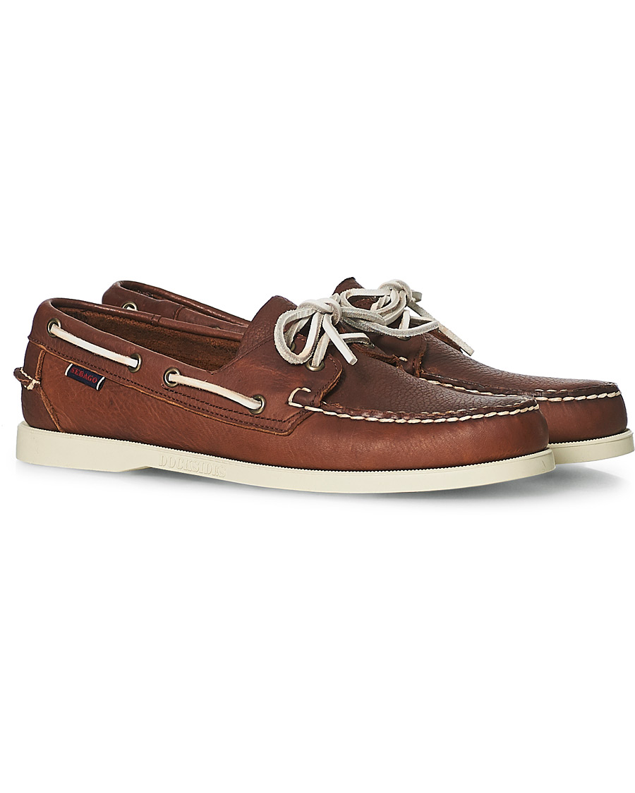 Herr | Sebago Docksides Boat Shoe Portland Brown | Sebago | Docksides Boat Shoe Portland Brown