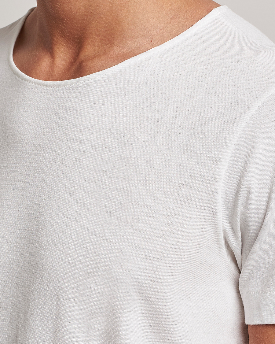 Herr | T-Shirts | Merz b. Schwanen | 1920s Loopwheeled T-Shirt White