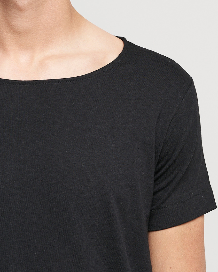 Herr | T-Shirts | Merz b. Schwanen | 1920s Loopwheeled T-Shirt Black
