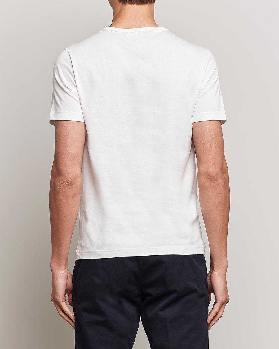 Herr | T-Shirts | Merz b. Schwanen | 1950s Classic Loopwheeled White