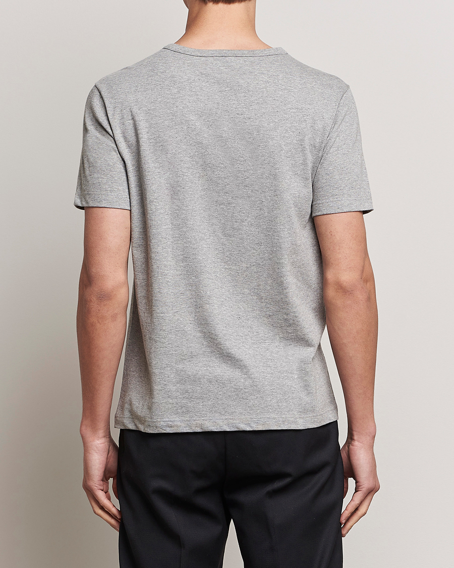 Herr | T-Shirts | Merz b. Schwanen | 1950s Classic Loopwheeled T-Shirt Grey Melange