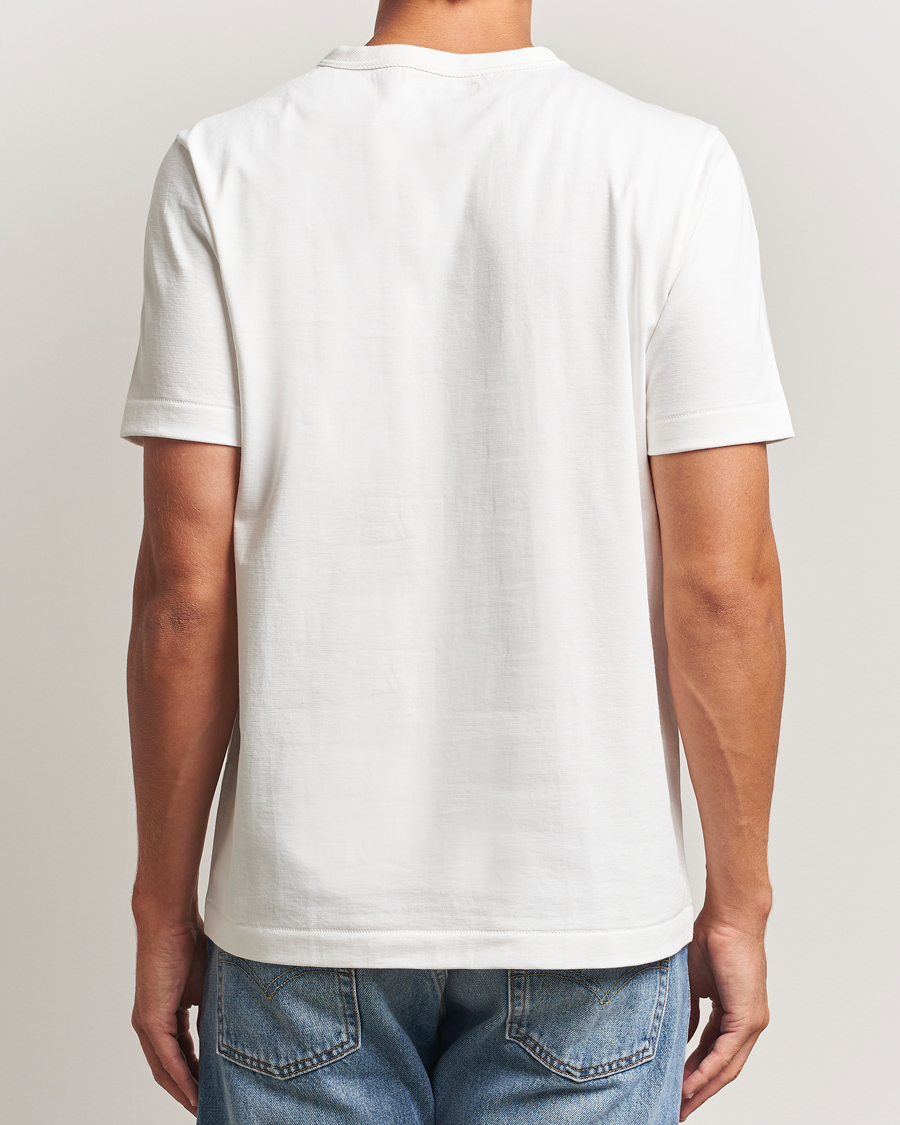Herr | T-Shirts | Merz b. Schwanen | Relaxed Fit Loopwheeled T-Shirt White