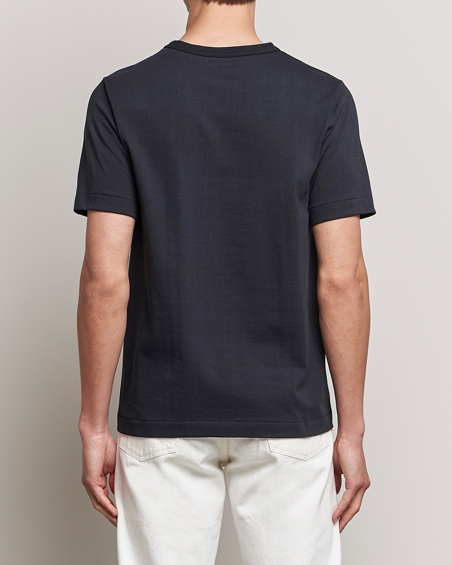 Herr | T-Shirts | Merz b. Schwanen | Relaxed Fit Loopwheeled T-Shirt Charcoal