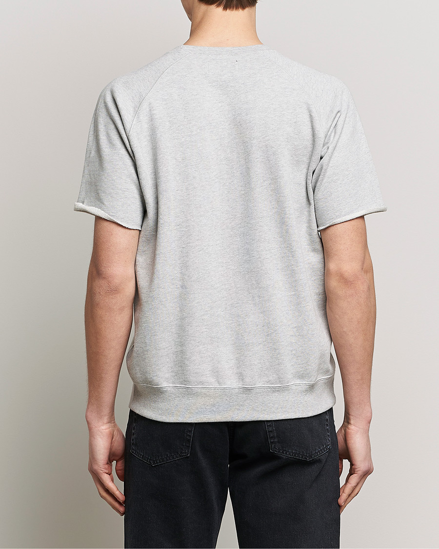 Herr | T-Shirts | BEAMS PLUS | Cut Off Sweatshirt Heather Grey
