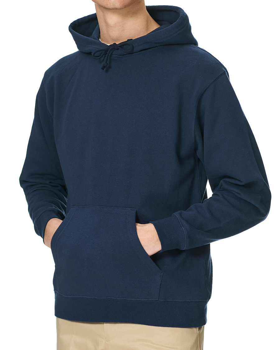 Herr | Tröjor | BEAMS PLUS | Pullover Hoodie Navy