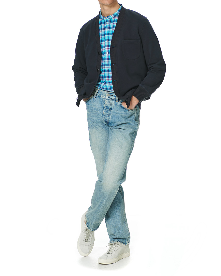 Herr | Tröjor | BEAMS PLUS | Cardigan Sweater Navy