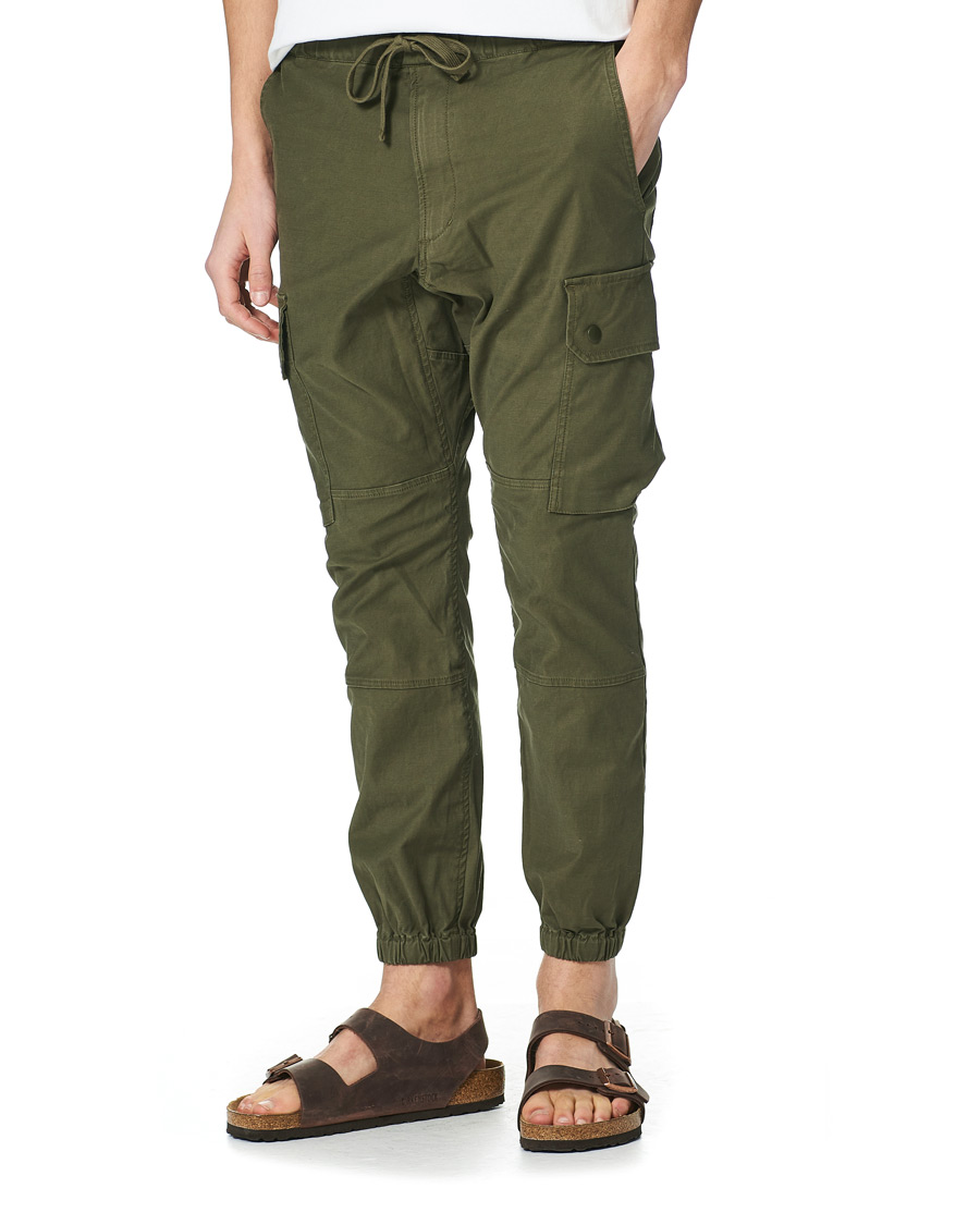 Herr | Byxor | BEAMS PLUS | Military Gym Pants 6 Pocket Olive
