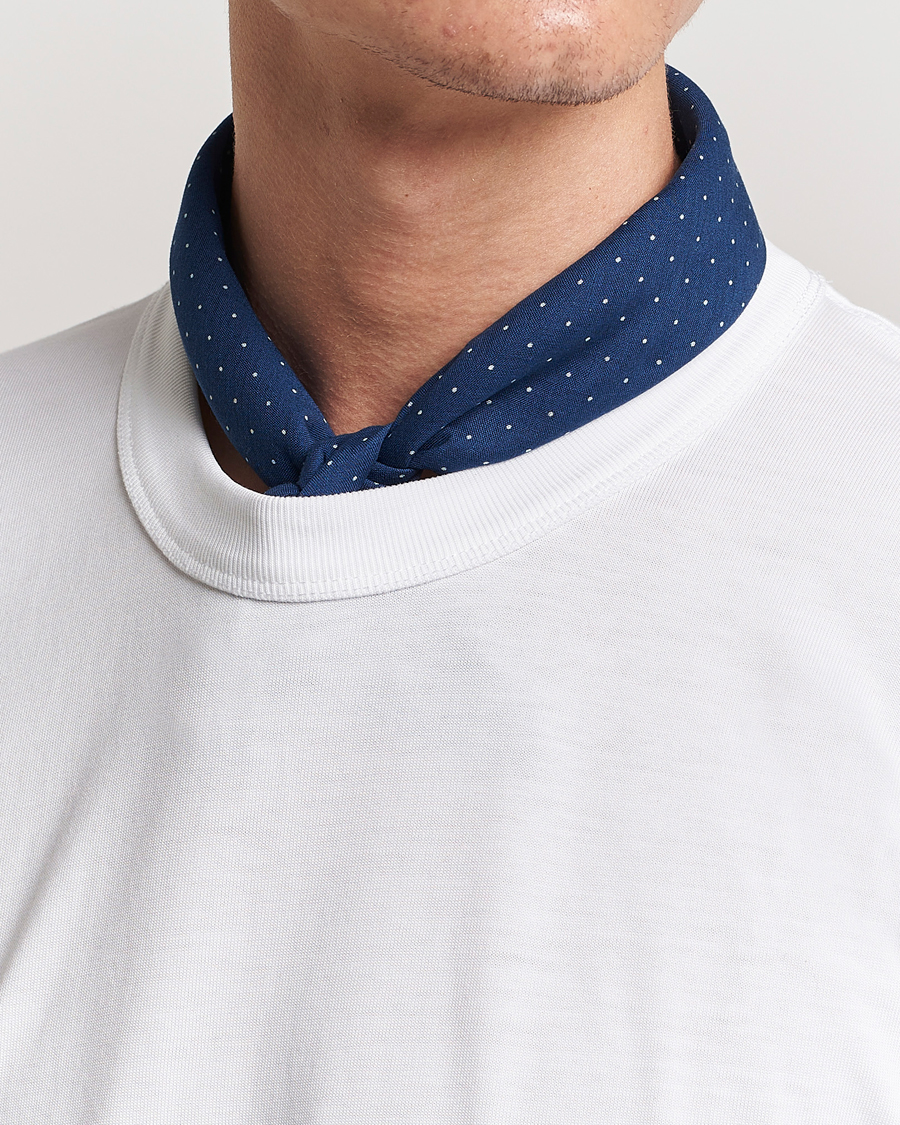 Herr | Näsdukar | BEAMS PLUS | Bandana 2-Pack Navy