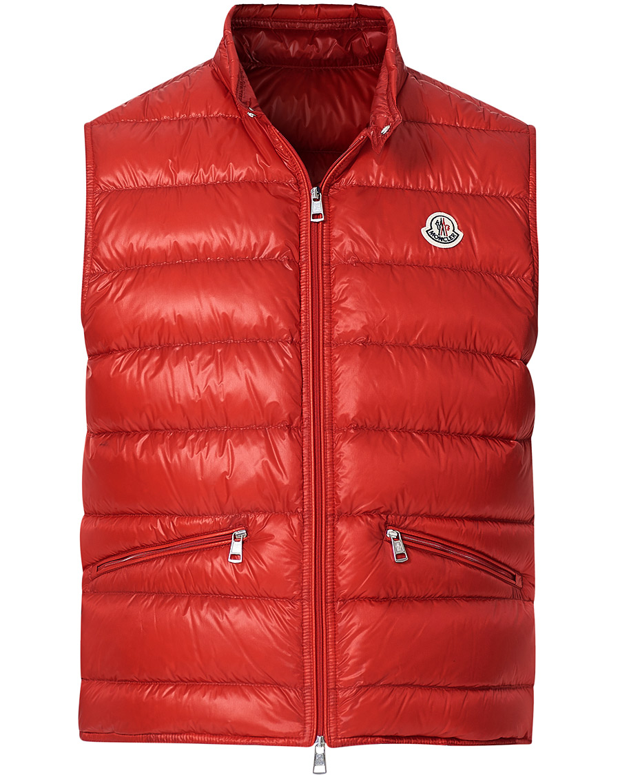 Herr | Jackor | Moncler | Gui Down Vest Red