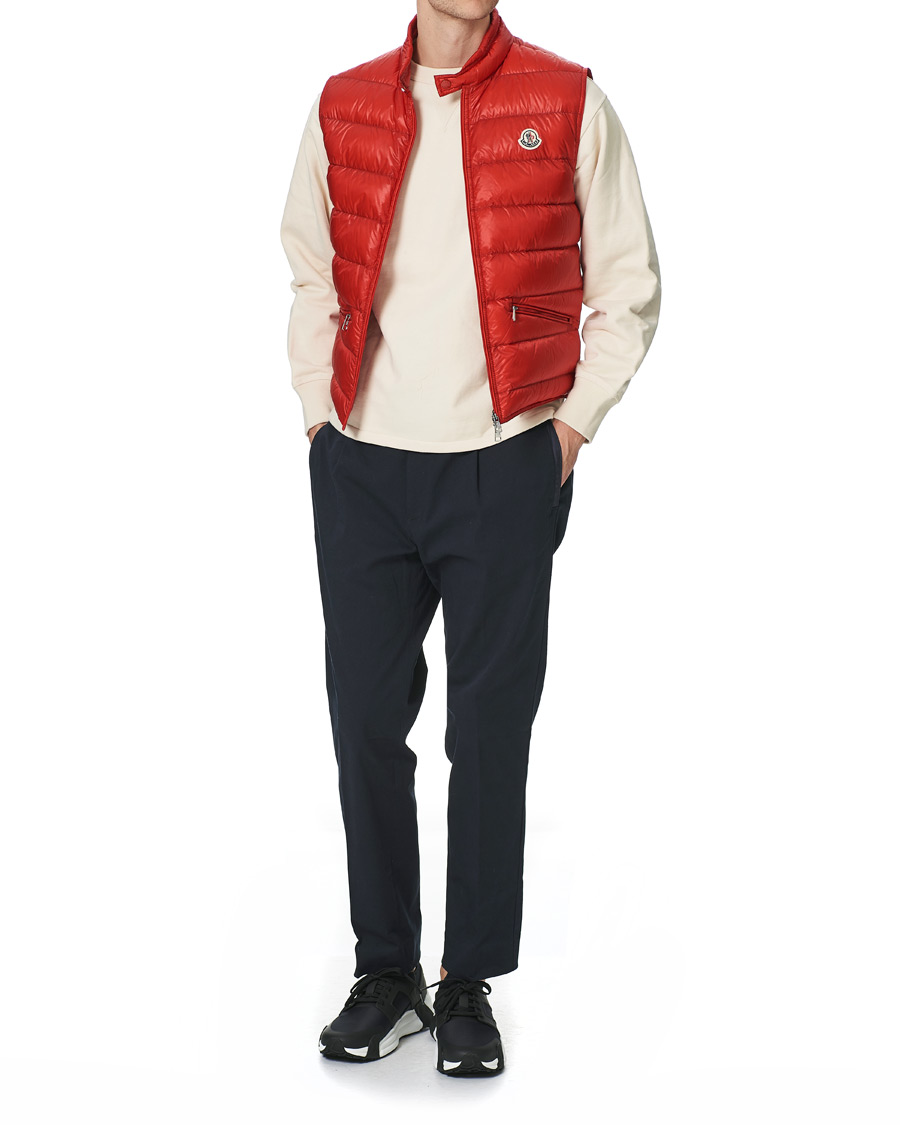 Herr | Jackor | Moncler | Gui Down Vest Red