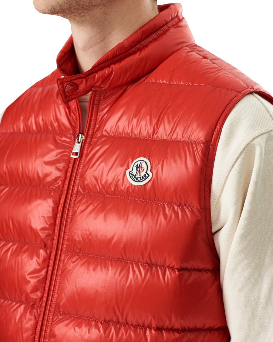Herr | Jackor | Moncler | Gui Down Vest Red