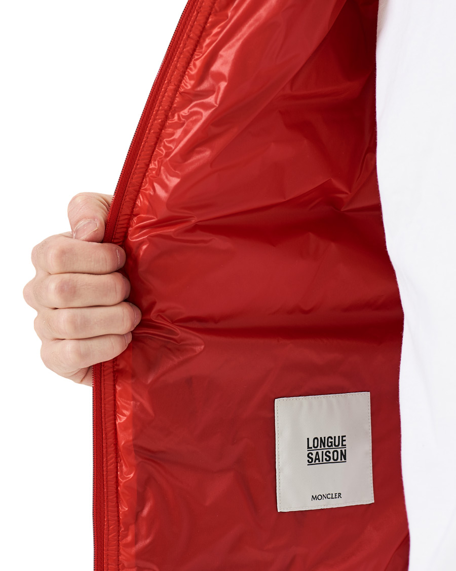 Herr | Jackor | Moncler | Gui Down Vest Red