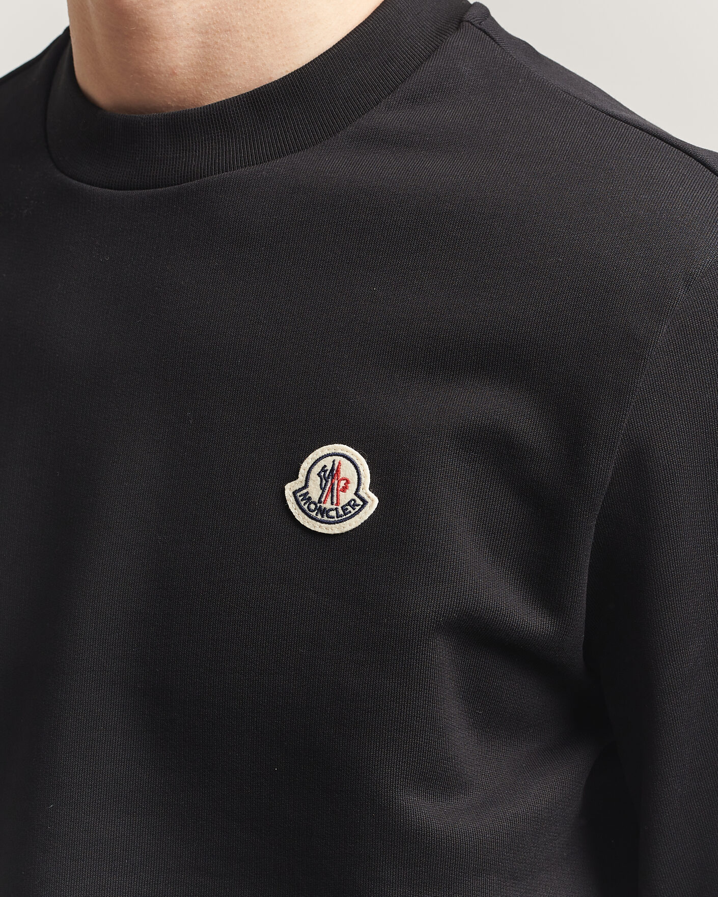 Herr | Tröjor | Moncler | Logo Sweatshirt Black