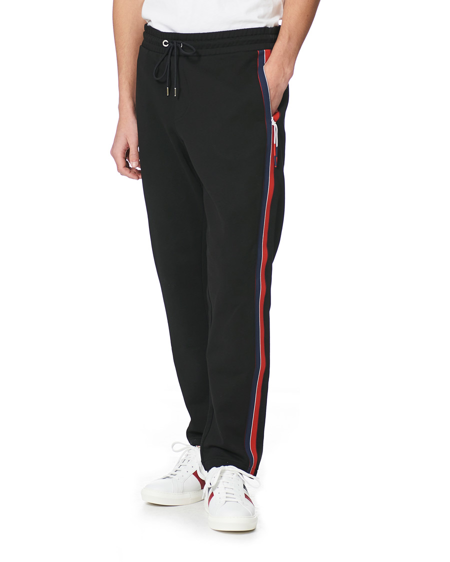 Herr | Byxor | Moncler | Tape Logo Sweatpants Black