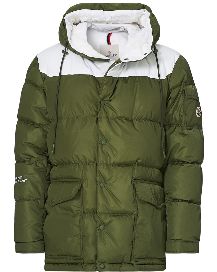 Herr | Jackor | Moncler | Junzo Down Jacket Forest Green