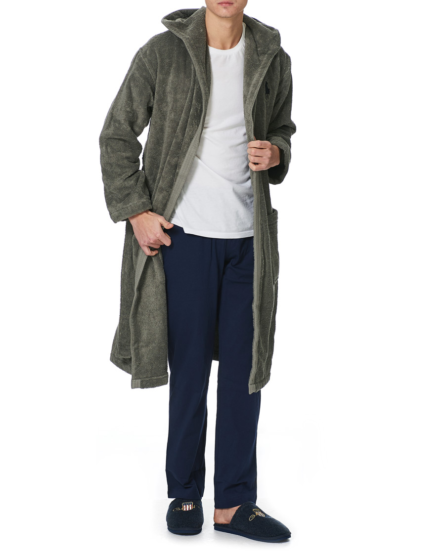 Herr | Pyjamas & Morgonrockar | Ralph Lauren Home | Polo Player Bathrobe Pebble