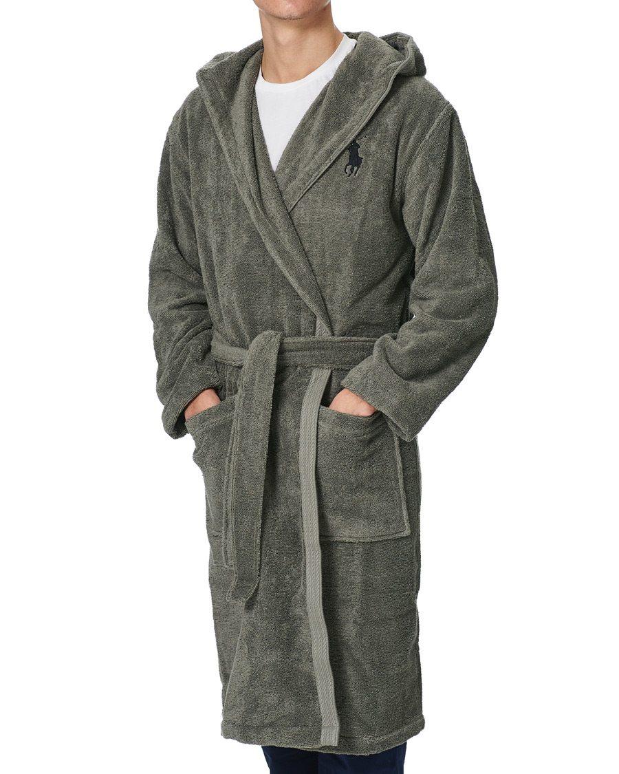 Herr | Pyjamas & Morgonrockar | Ralph Lauren Home | Polo Player Bathrobe Pebble