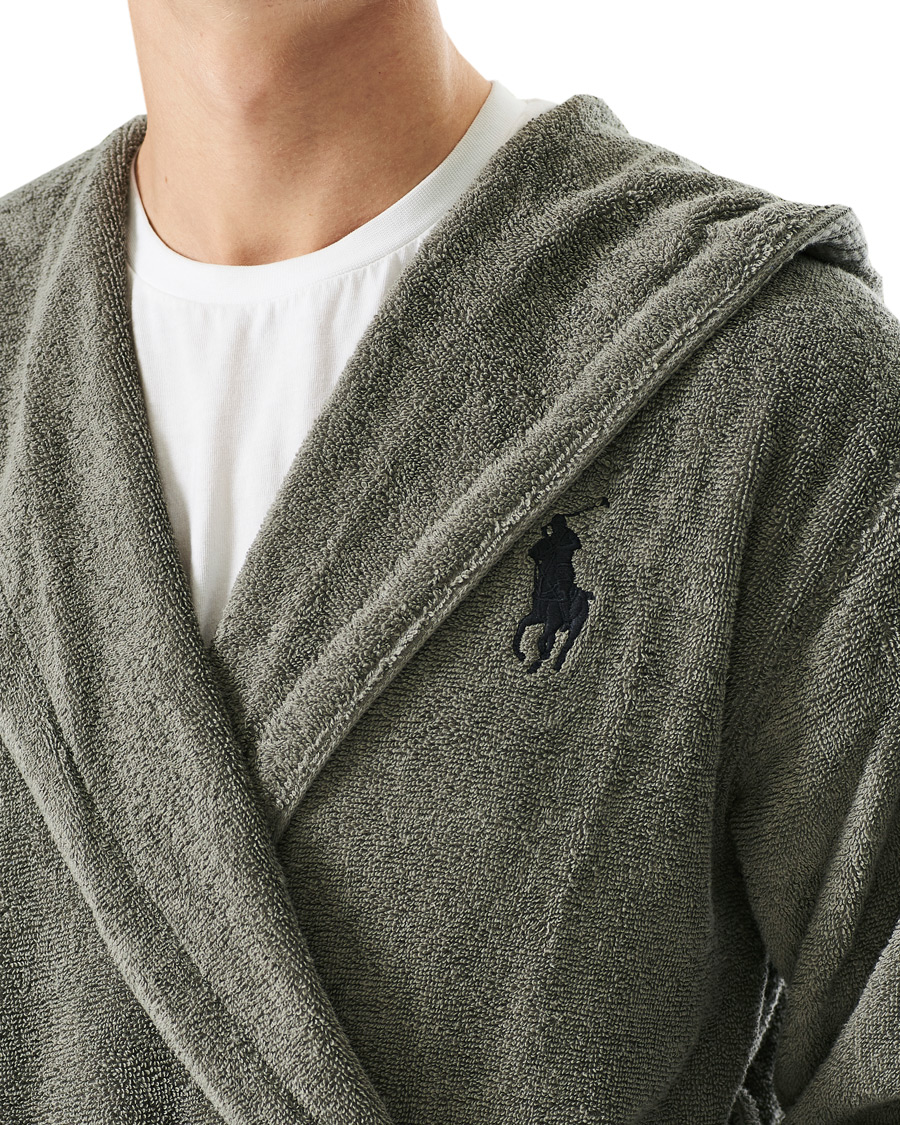 Herr | Pyjamas & Morgonrockar | Ralph Lauren Home | Polo Player Bathrobe Pebble