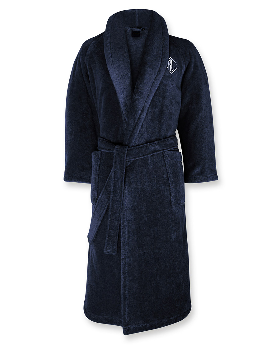 Herr | Pyjamas & Morgonrockar | Ralph Lauren Home | Langdon Shawl Collar Bathrobe Midnight