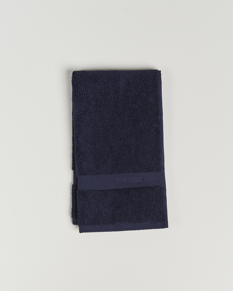 Herr | Ralph Lauren Home Avenue Guest Towel 42x70 Midnight | Ralph Lauren Home | Avenue Guest Towel 42x70 Midnight