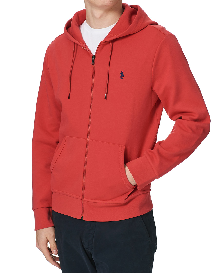 Herr | Tröjor | Polo Ralph Lauren | Tech Full-Zip Hoodie Starboard Red