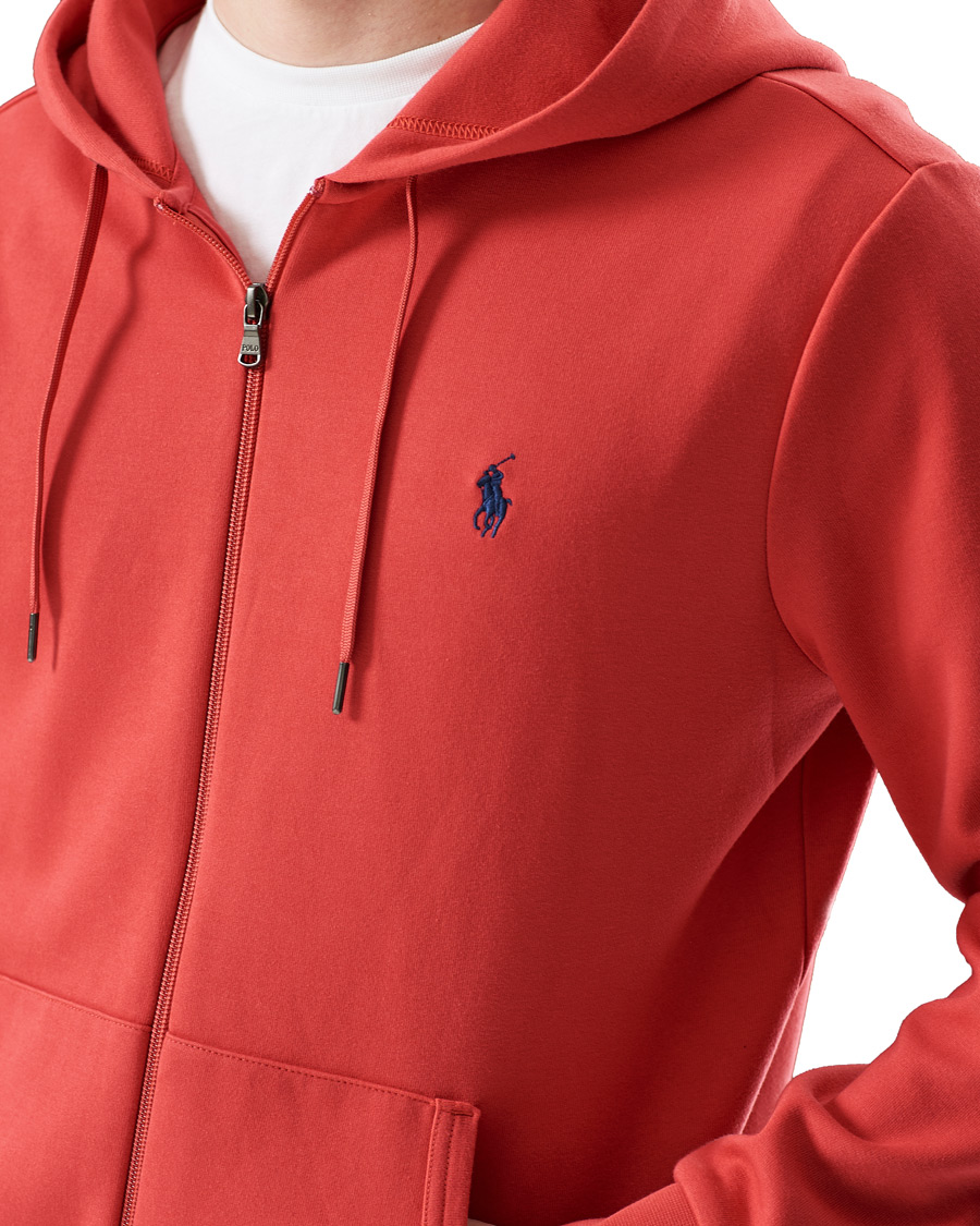 Herr | Tröjor | Polo Ralph Lauren | Tech Full-Zip Hoodie Starboard Red