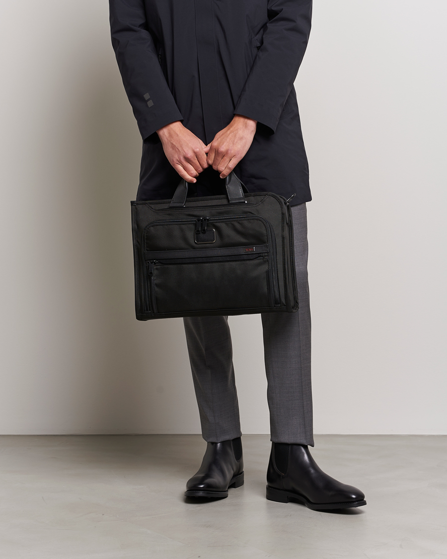 Herr | TUMI Alpha 3 Slim Deluxe Portfolio Black | TUMI | Alpha 3 Slim Deluxe Portfolio Black