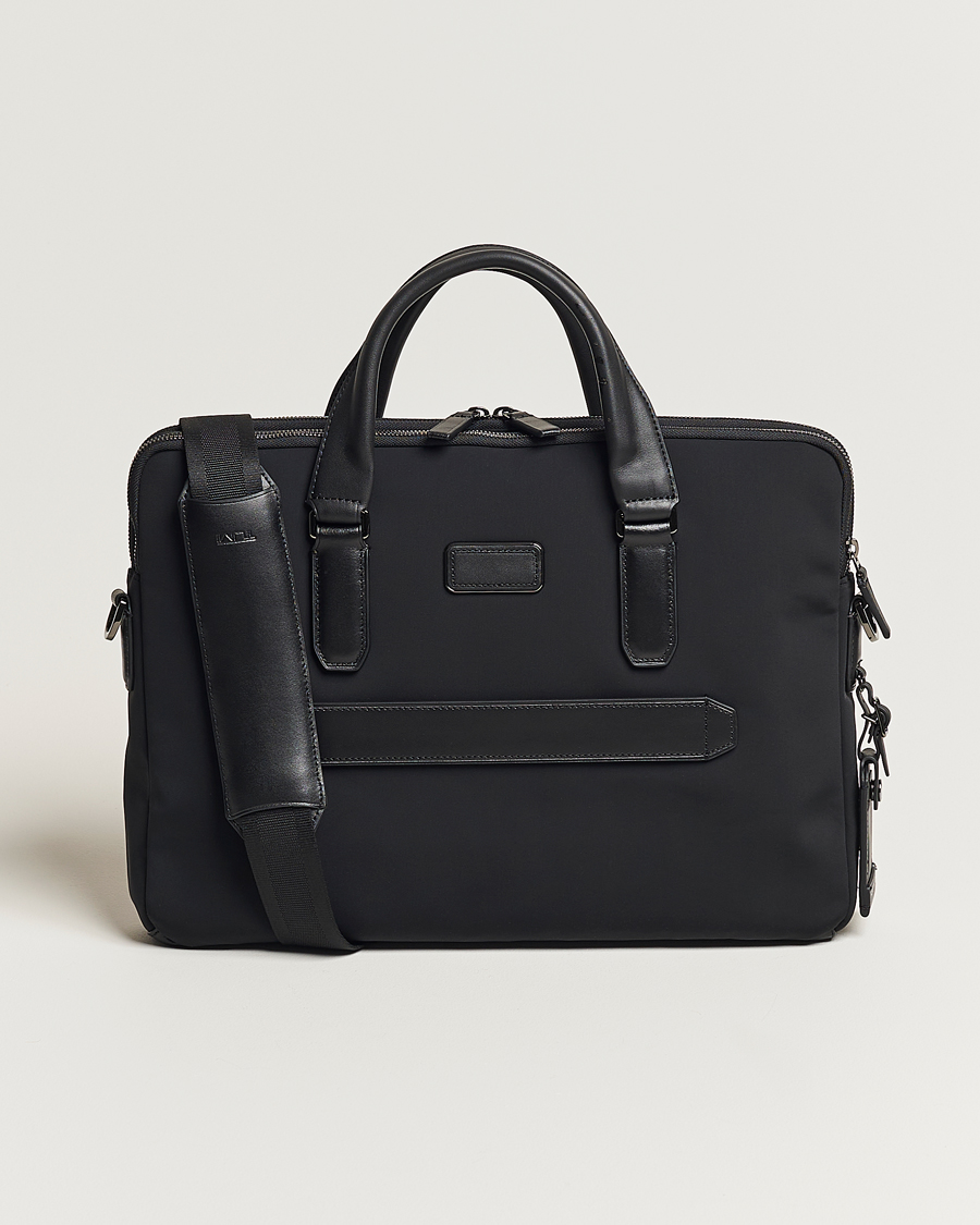 Herr | TUMI Harrison Sycamore Slim Brief Black | TUMI | Harrison Sycamore Slim Brief Black