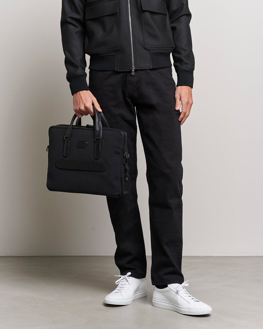 Herr | TUMI | TUMI | Harrison Sycamore Slim Brief Black