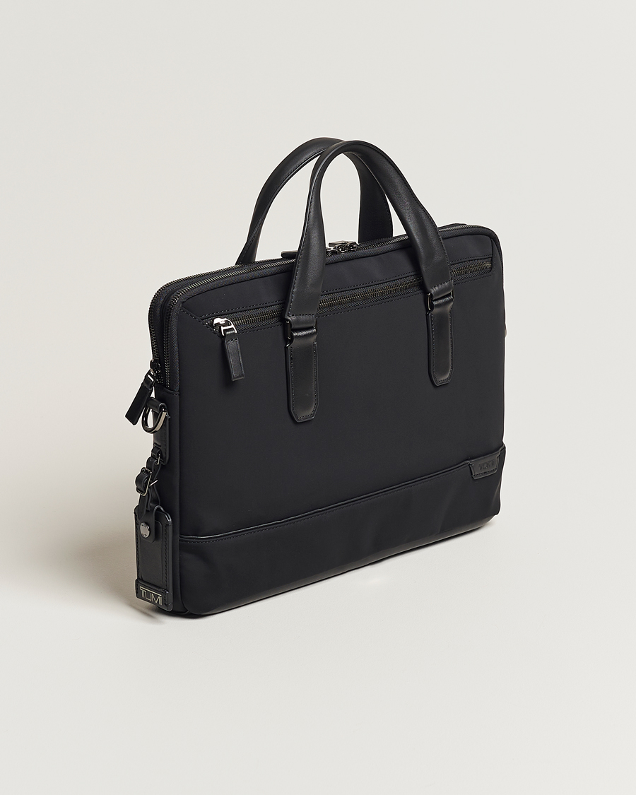 Herr | TUMI Harrison Sycamore Slim Brief Black | TUMI | Harrison Sycamore Slim Brief Black