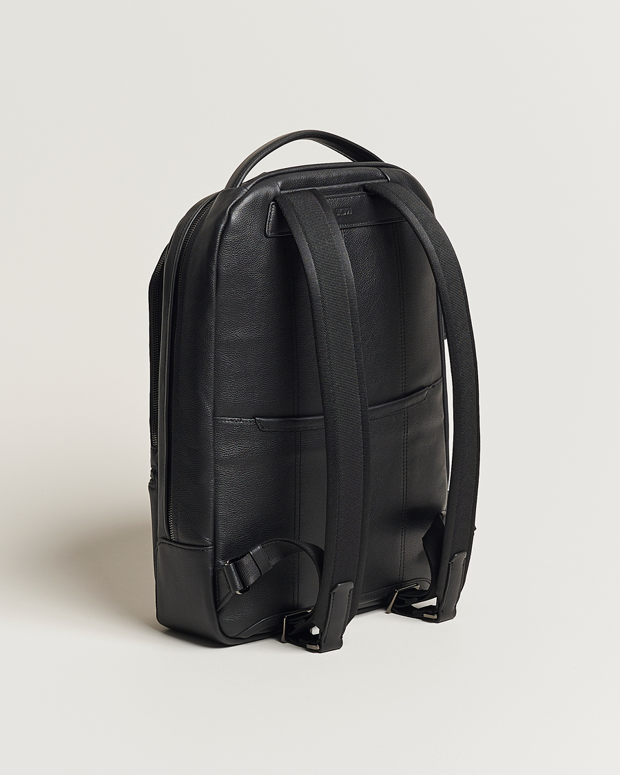 Herr | TUMI Harrison Bradner Leather Backpack Black | TUMI | Harrison Bradner Leather Backpack Black