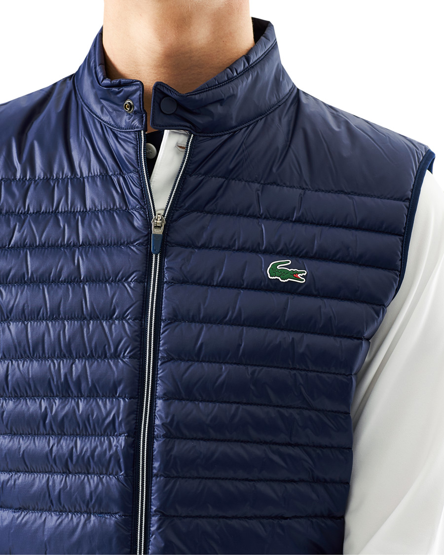 Herr | Jackor | Lacoste | Light Down Vest Navy Blue
