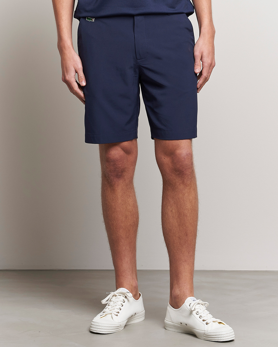 Herr | Funktionsshorts | Lacoste Sport | Performance Golf Shorts Navy Blue