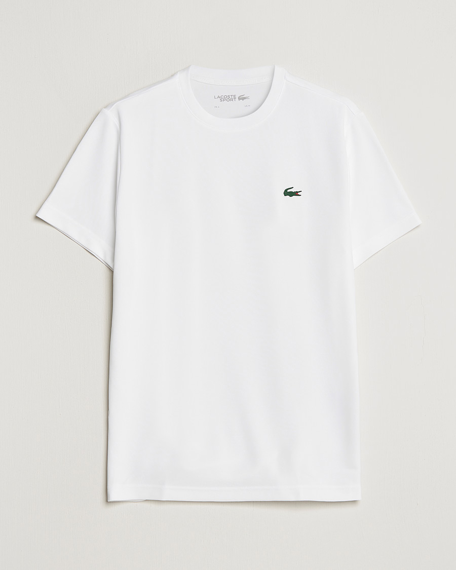 Herr | T-Shirts | Lacoste Sport | Performance Crew Neck T-Shirt White
