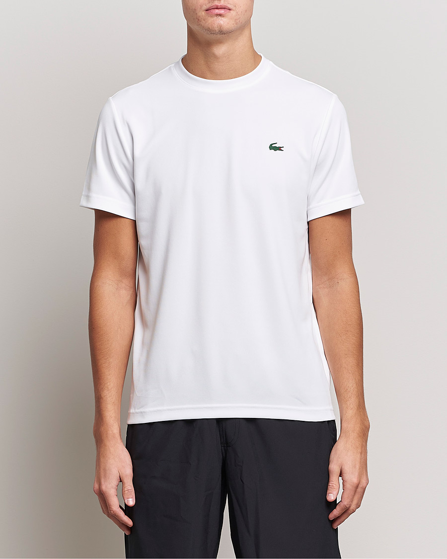 Herr |  | Lacoste Sport | Performance Crew Neck T-Shirt White