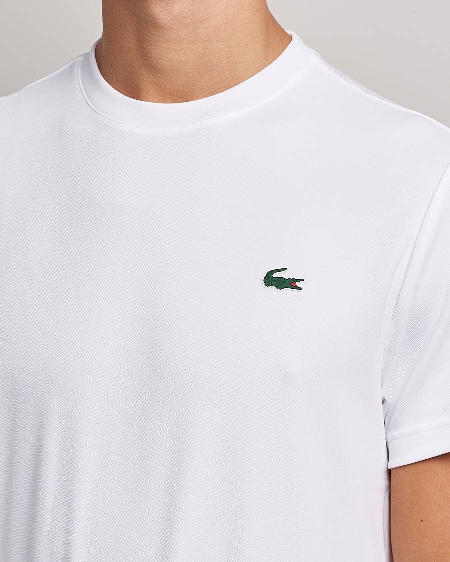 Herr | T-Shirts | Lacoste Sport | Performance Crew Neck T-Shirt White