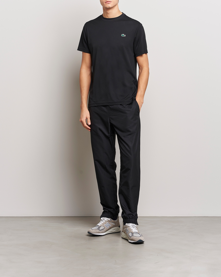 Herr | T-Shirts | Lacoste | Sport Performance Crew Neck T-Shirt Black