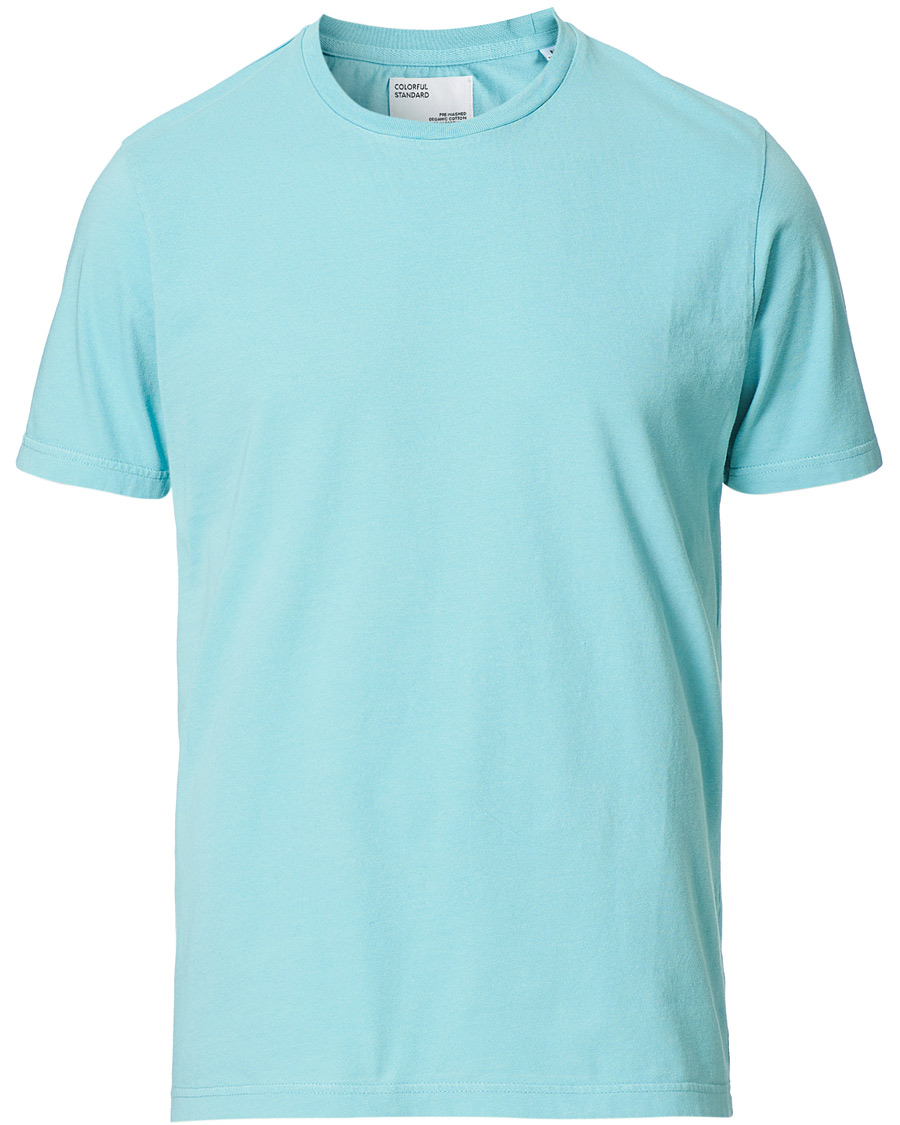 Herr | T-Shirts | Colorful Standard | Classic Organic T-Shirt Teal Blue