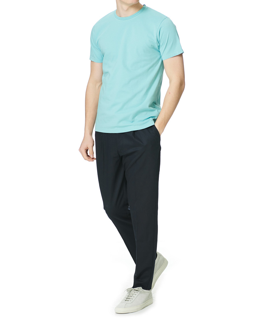 Herr | T-Shirts | Colorful Standard | Classic Organic T-Shirt Teal Blue
