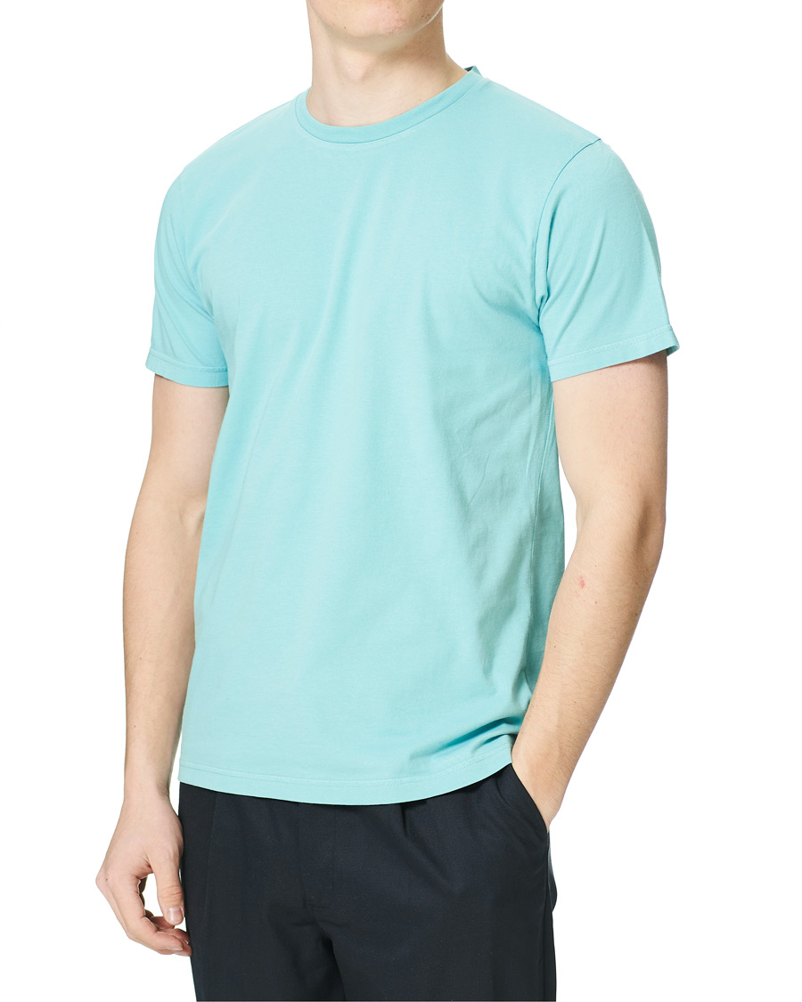 Herr | T-Shirts | Colorful Standard | Classic Organic T-Shirt Teal Blue