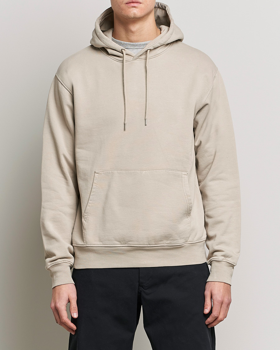 Herr | Kläder | Colorful Standard | Classic Organic Hood Oyster Grey