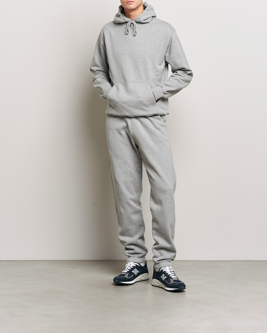 Herr | Byxor | Colorful Standard | Classic Organic Sweatpants Heather Grey
