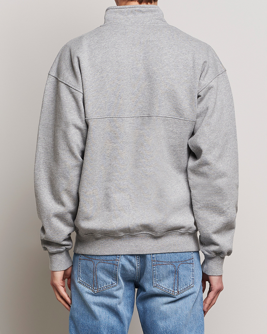 Herr | Tröjor | Colorful Standard | Classic Organic Half-Zip Heather Grey