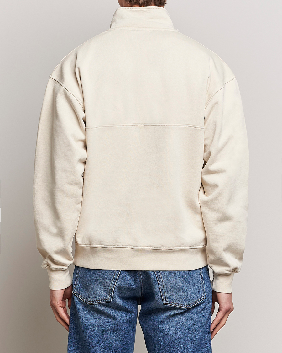 Herr | Tröjor | Colorful Standard | Classic Organic Half-Zip Ivory White