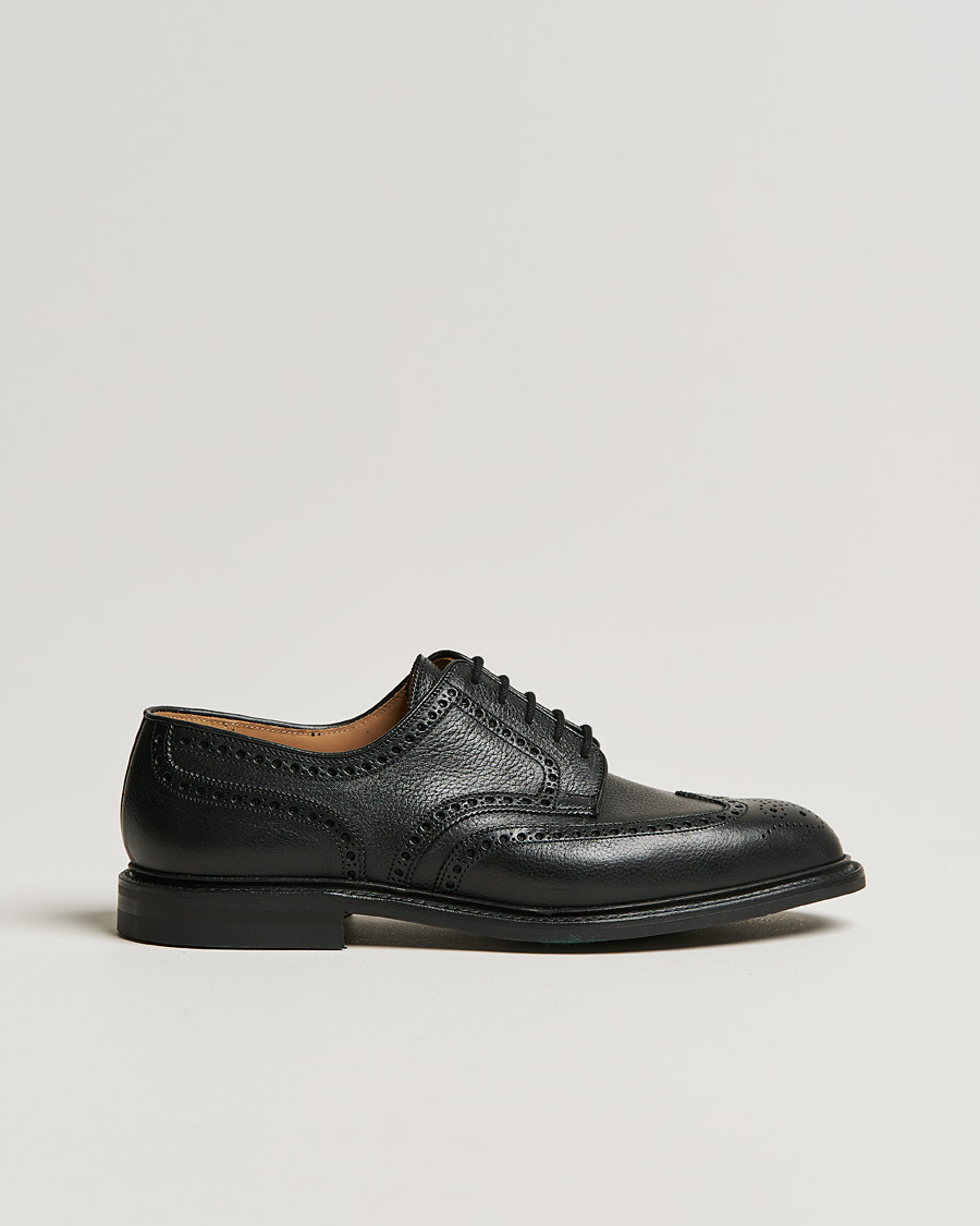 Herr | Crockett & Jones x Tärnsjö Garveri Pembroke Milled Grain City Sole Black Calf | Crockett & Jones x Tärnsjö Garveri | Pembroke Milled Grain City Sole Black Calf