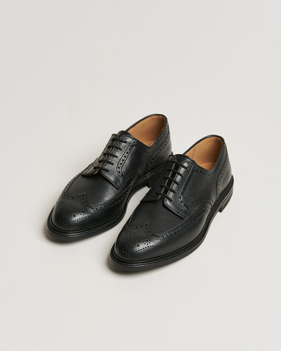 Herr |  | Crockett & Jones x Tärnsjö Garveri | Pembroke Milled Grain City Sole Black Calf