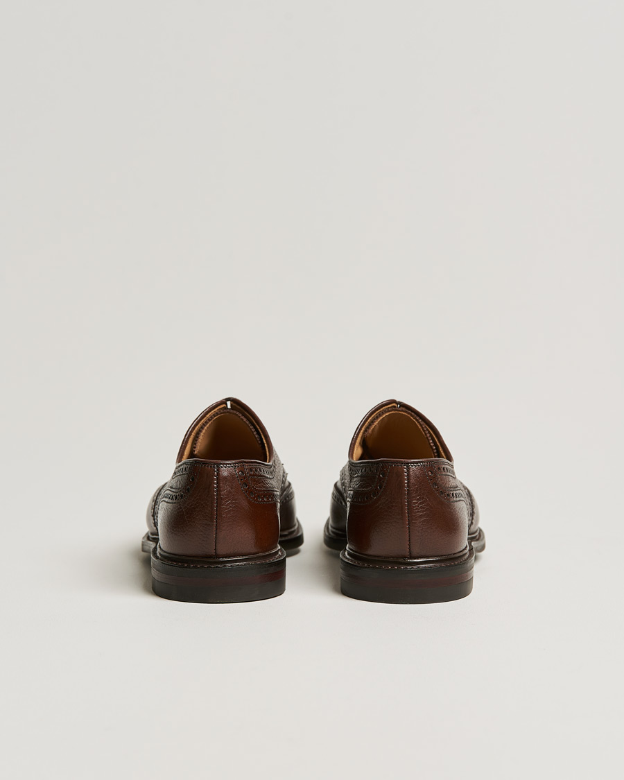 Herr | Crockett & Jones x Tärnsjö Garveri Pembroke Milled Grain City Sole Dk Brown Calf | Crockett & Jones x Tärnsjö Garveri | Pembroke Milled Grain City Sole Dk Brown Calf