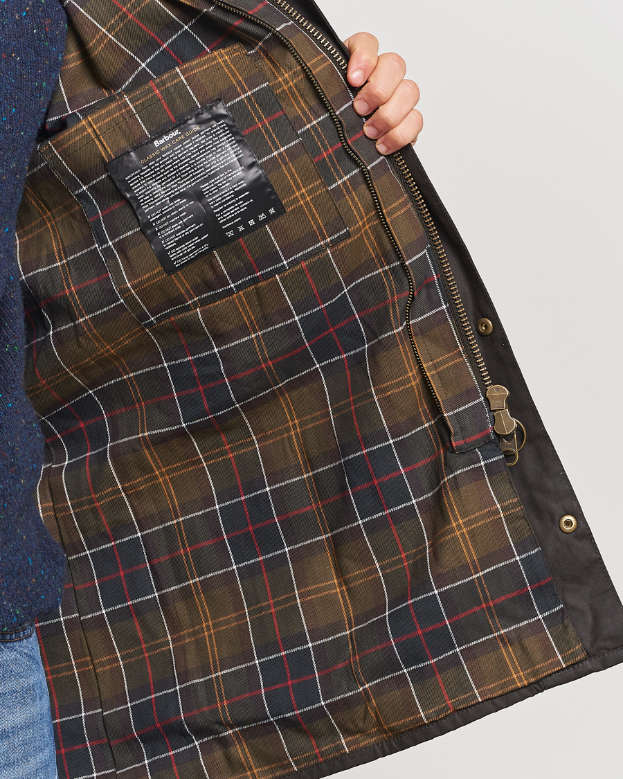 Herr | Jackor | Barbour Lifestyle | Beausby Waxed Jacket Olive