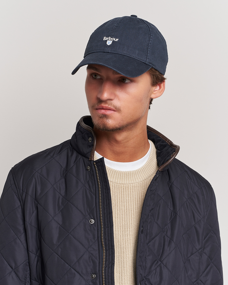 Herr | Hattar & kepsar | Barbour Lifestyle | Cascade Sports Cap Navy